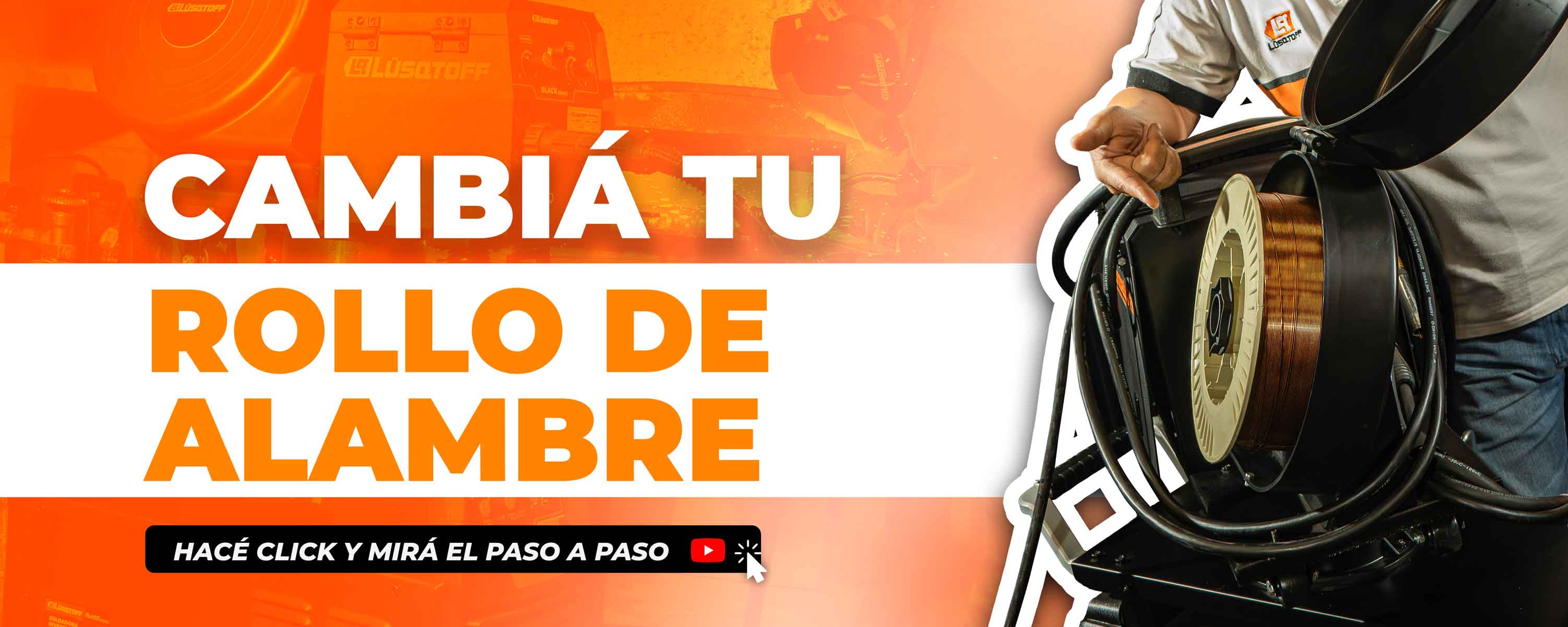 CAMBIÁ TU ROLLO DE ALAMBRE