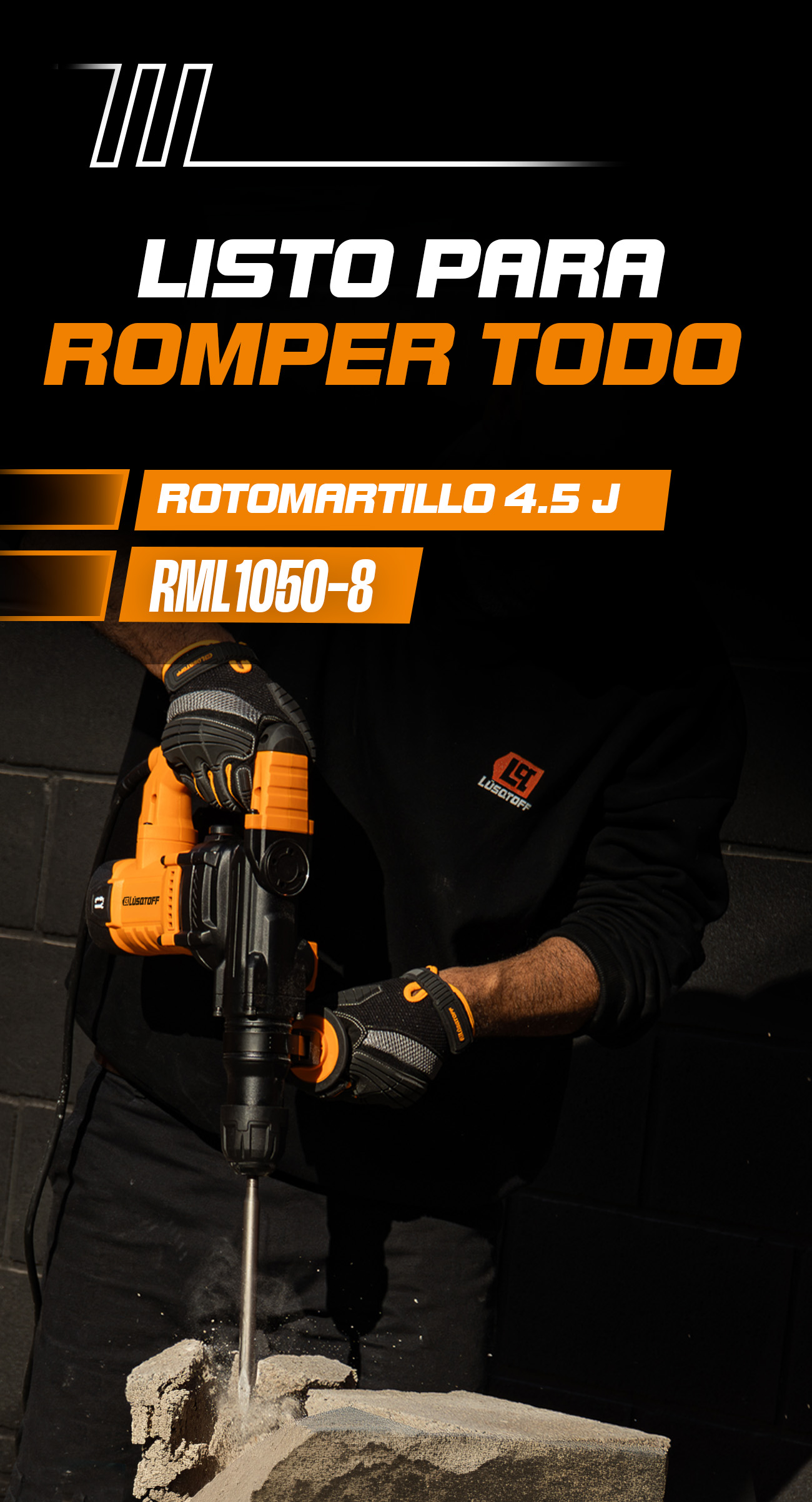 Rotomartillo 4.5 J