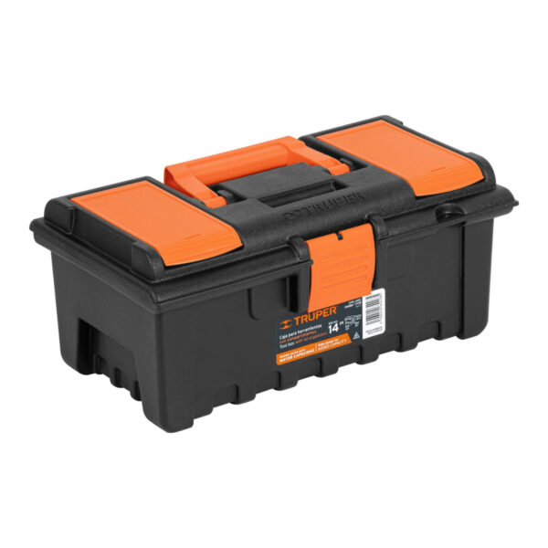 CAJA P/ HERRAMIENTAS 36 CM (14") MODELO ANCHO COMP. SUPERIOR