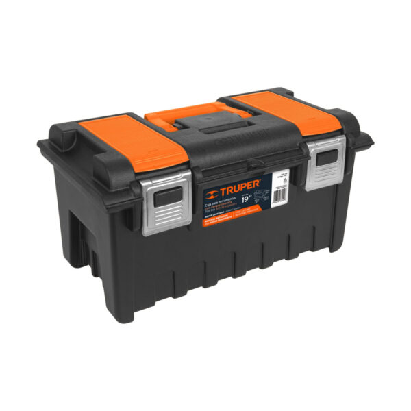 CAJA P/HERRAM 48 CM (19") MODELO ANCHO BROCHE METAL C/COMP