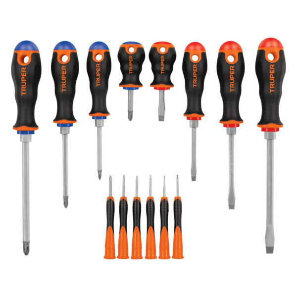 JUEGO 8 DEST. CONFORT GRIP + 6 DEST. PRECISION