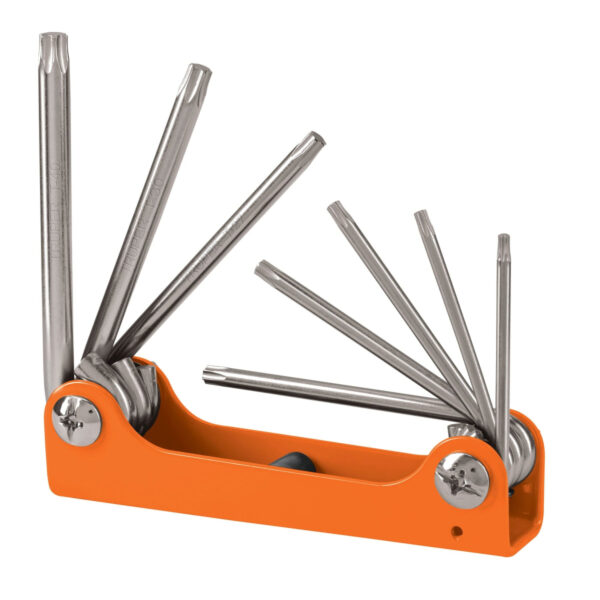 JUEGO 8 LLAVES TORX TIPO NAVAJA